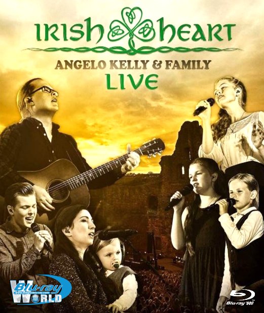 M1844.Angelo & Family Kelly - Irish Heart - Live 2018 (50G)